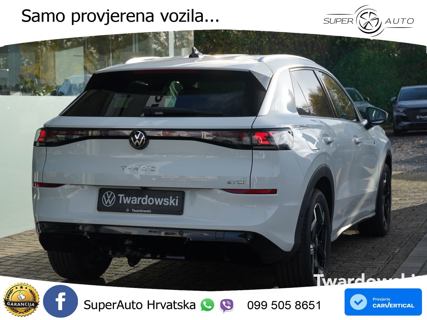 Volkswagen T-Roc 1.5 eTSI (150 KS)  DSG R-Line LED+GR SJED+ACC