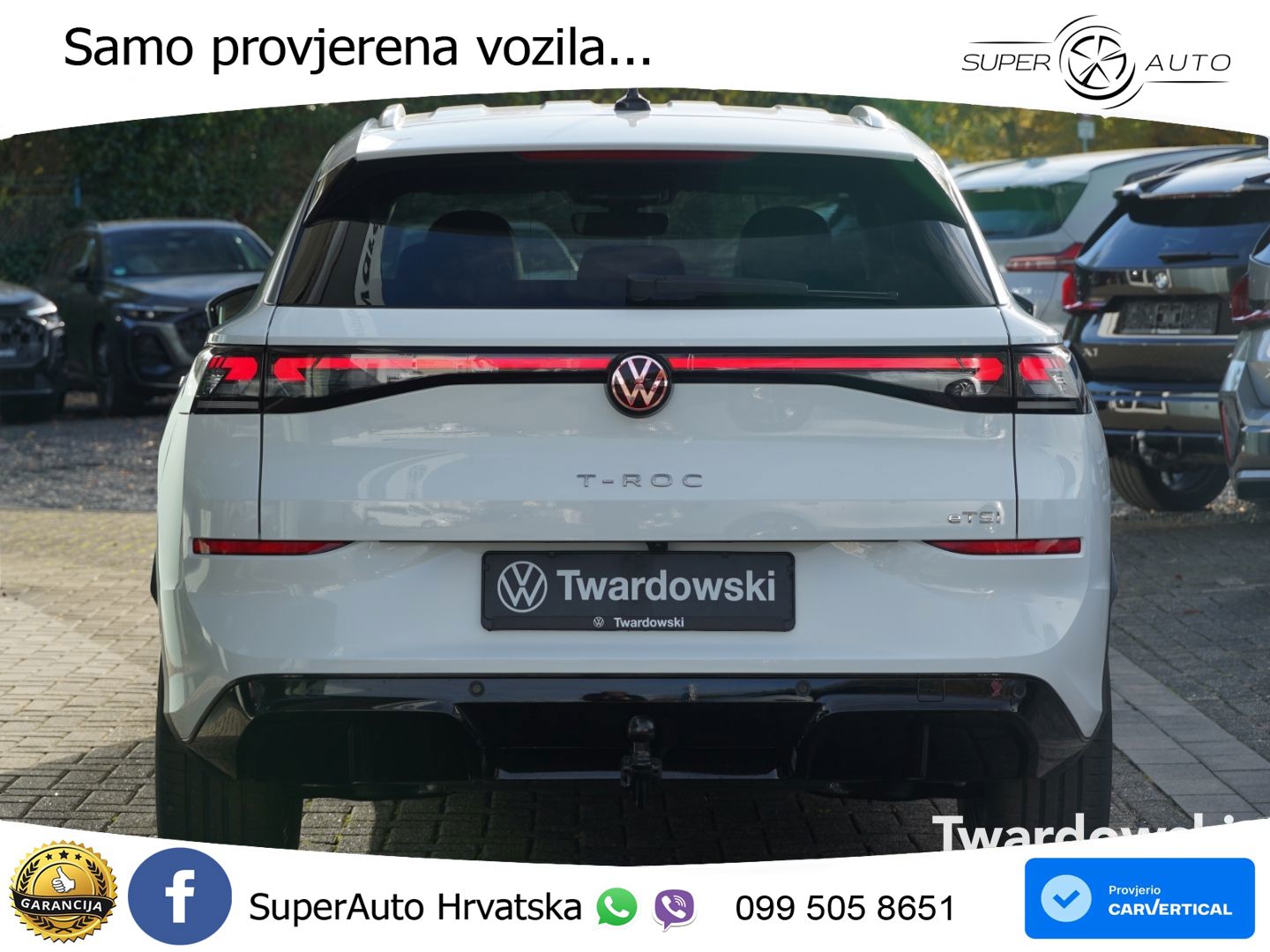 Volkswagen T-Roc 1.5 eTSI (150 KS)  DSG R-Line LED+GR SJED+ACC