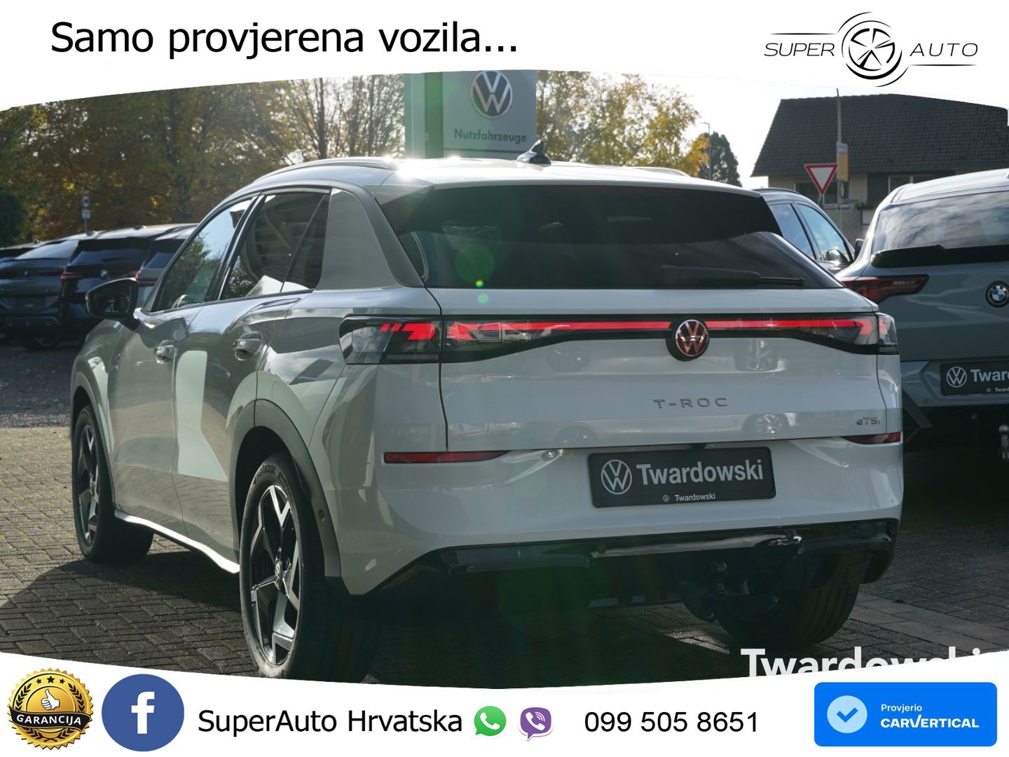 Volkswagen T-Roc 1.5 eTSI (150 KS)  DSG R-Line LED+GR SJED+ACC