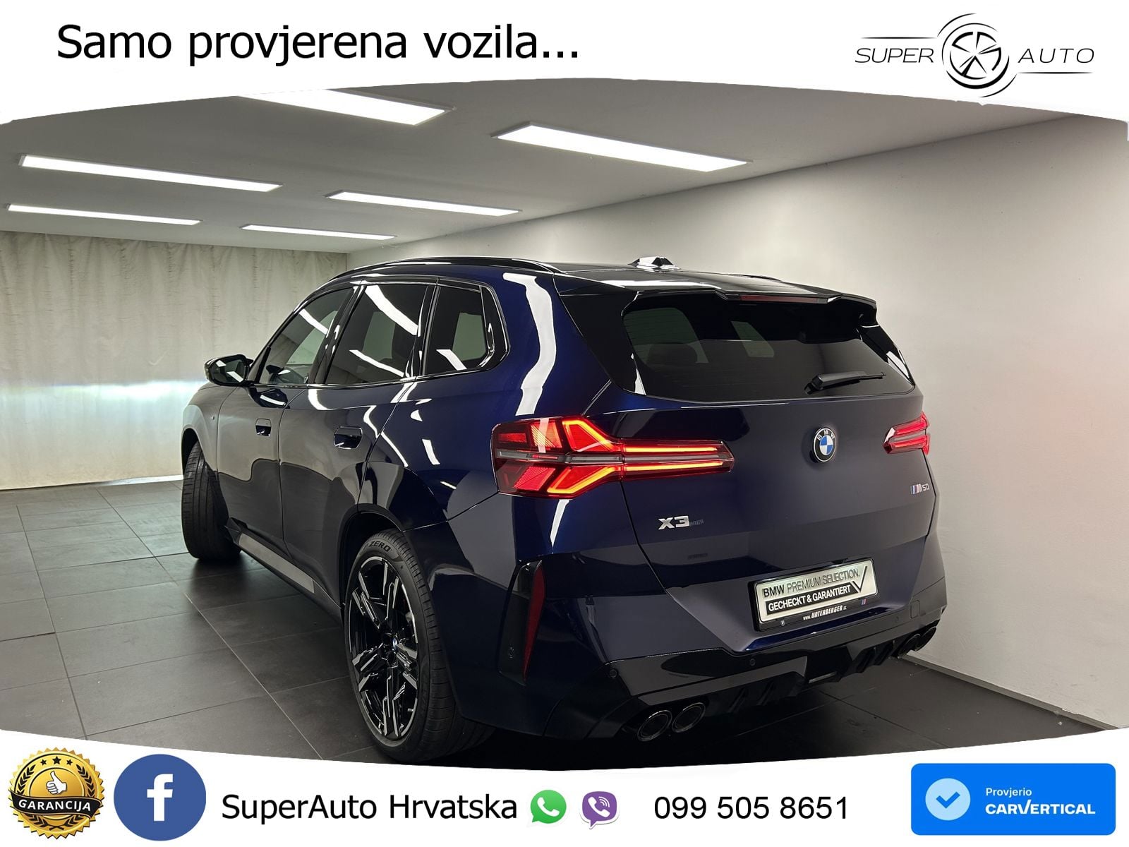 BMW X3 M50 xDrive Steptronic M Sport ACC+HEAD+GR SJED+360+PANO