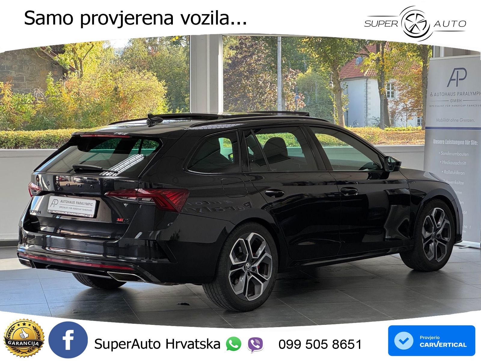 Škoda Octavia Combi RS 2.0 TSI (245 KS) DSG