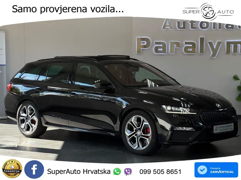 Škoda Octavia Combi RS 2.0 TSI (245 KS) DSG