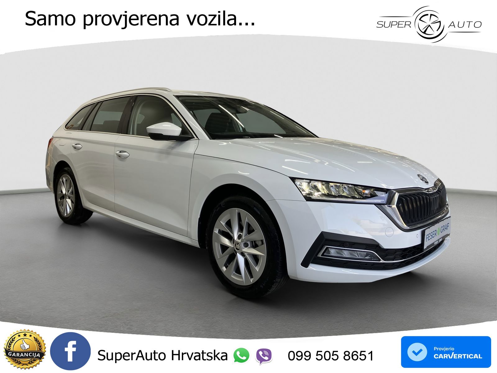 Škoda Octavia Combi 1.5 TSI EVO e-TEC (150 KS) DSG Selection LED+GR SJED+ACC