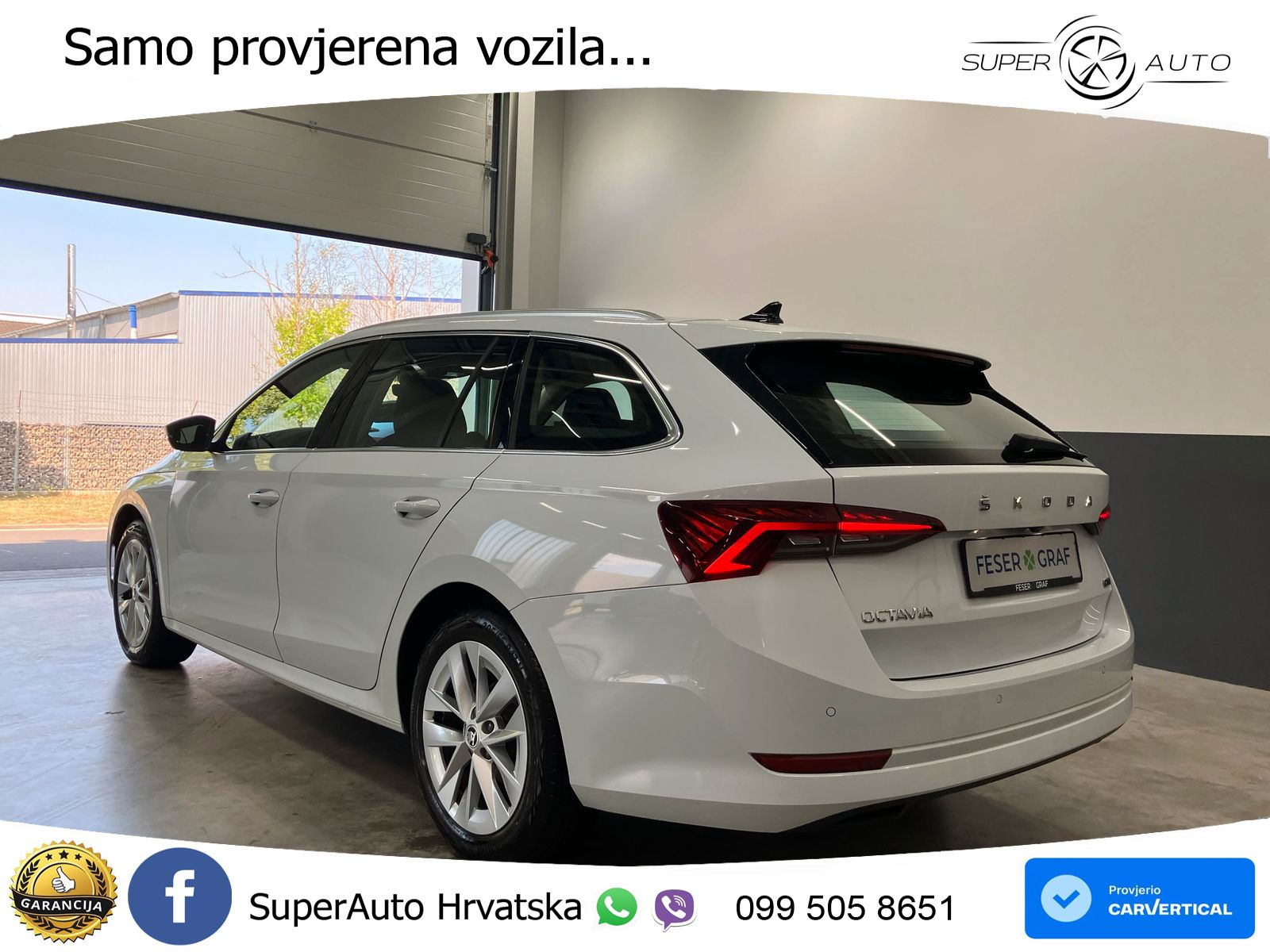 Škoda Octavia Combi 1.5 TSI EVO e-TEC (150 KS) DSG Selection LED+GR SJED+ACC