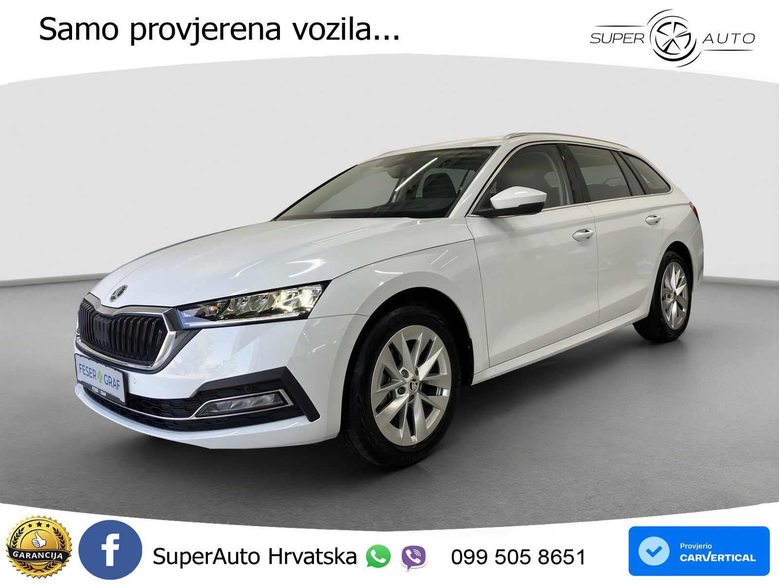 Škoda Octavia Combi 1.5 TSI EVO e-TEC (150 KS) DSG Selection LED+GR SJED+ACC
