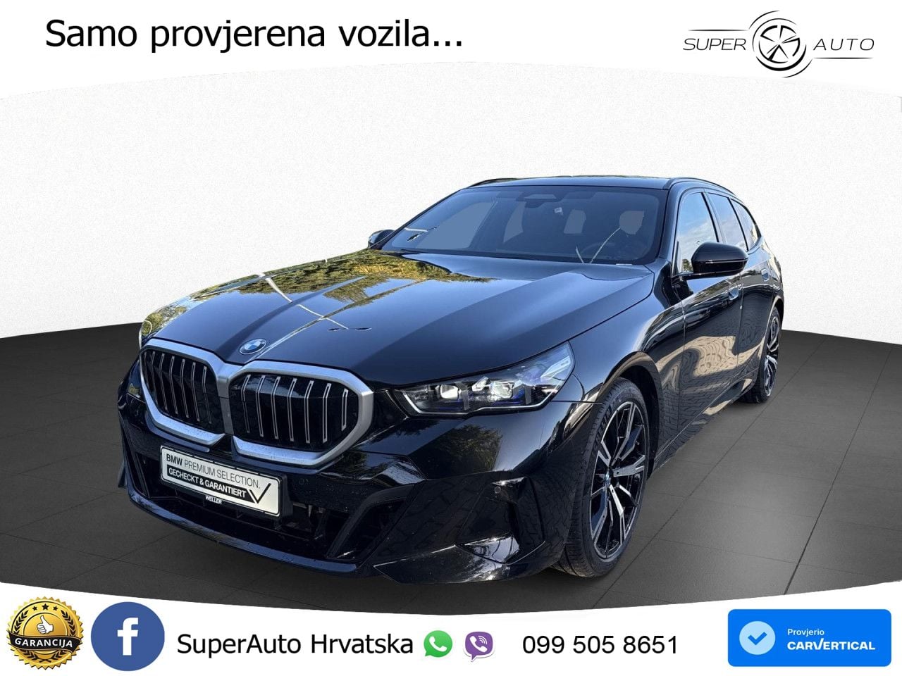 BMW 520d Touring (197 KS) Steptronic M Sport LED+GR SJED+ACC