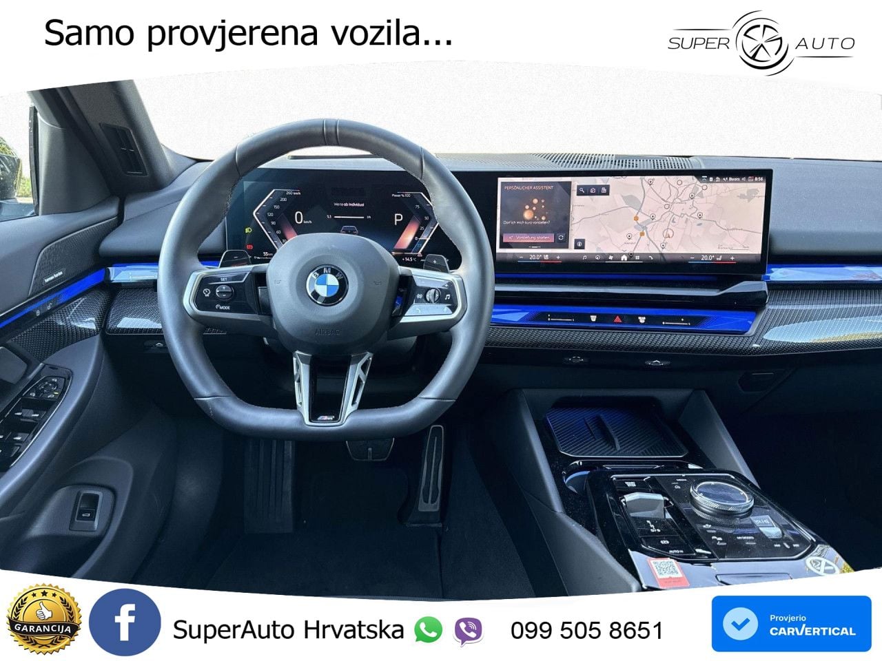 BMW 520d Touring (197 KS) Steptronic M Sport LED+GR SJED+ACC