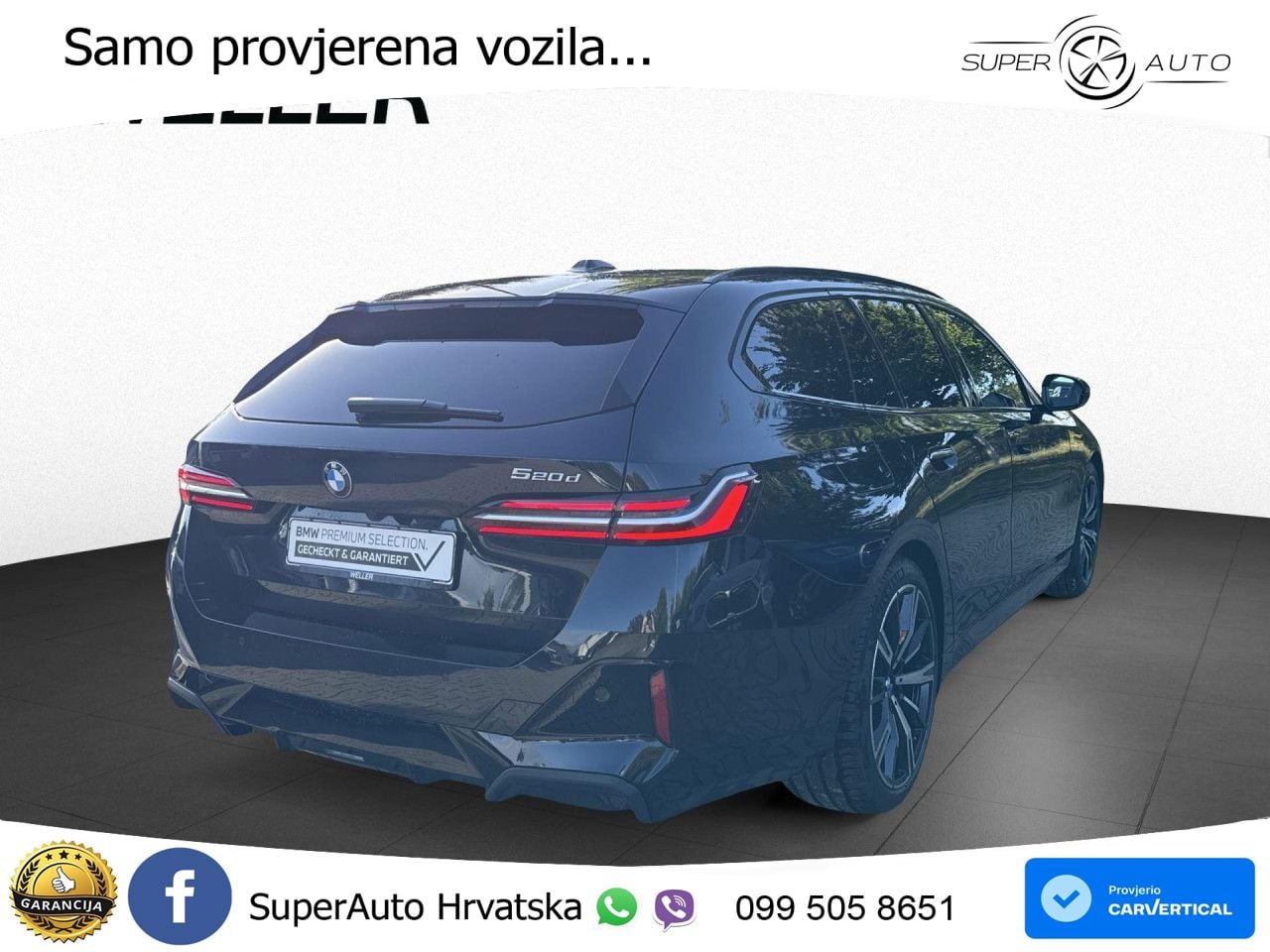BMW 520d Touring (197 KS) Steptronic M Sport LED+GR SJED+ACC