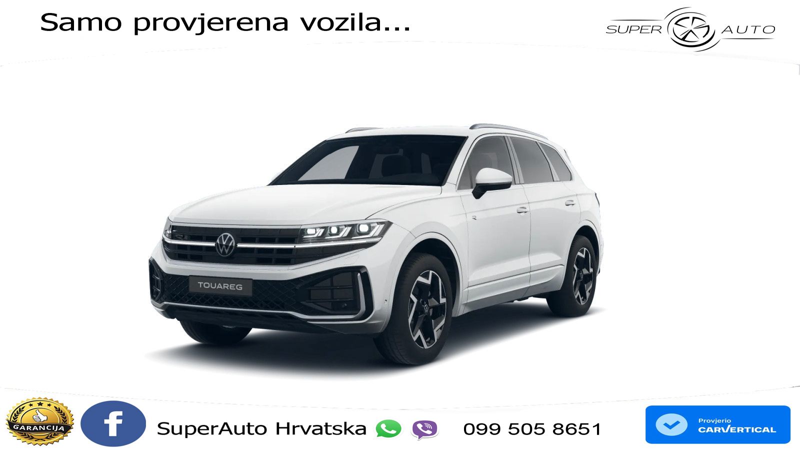Volkswagen Touareg 3.0 V6 TDI (231 KS) 4MOTION Tiptronic ZRAČNI+ACC+4xGR SJED+KAM