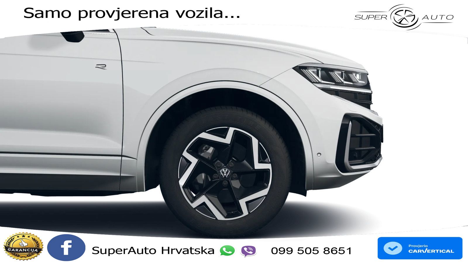 Volkswagen Touareg 3.0 V6 TDI (231 KS) 4MOTION Tiptronic ZRAČNI+ACC+4xGR SJED+KAM