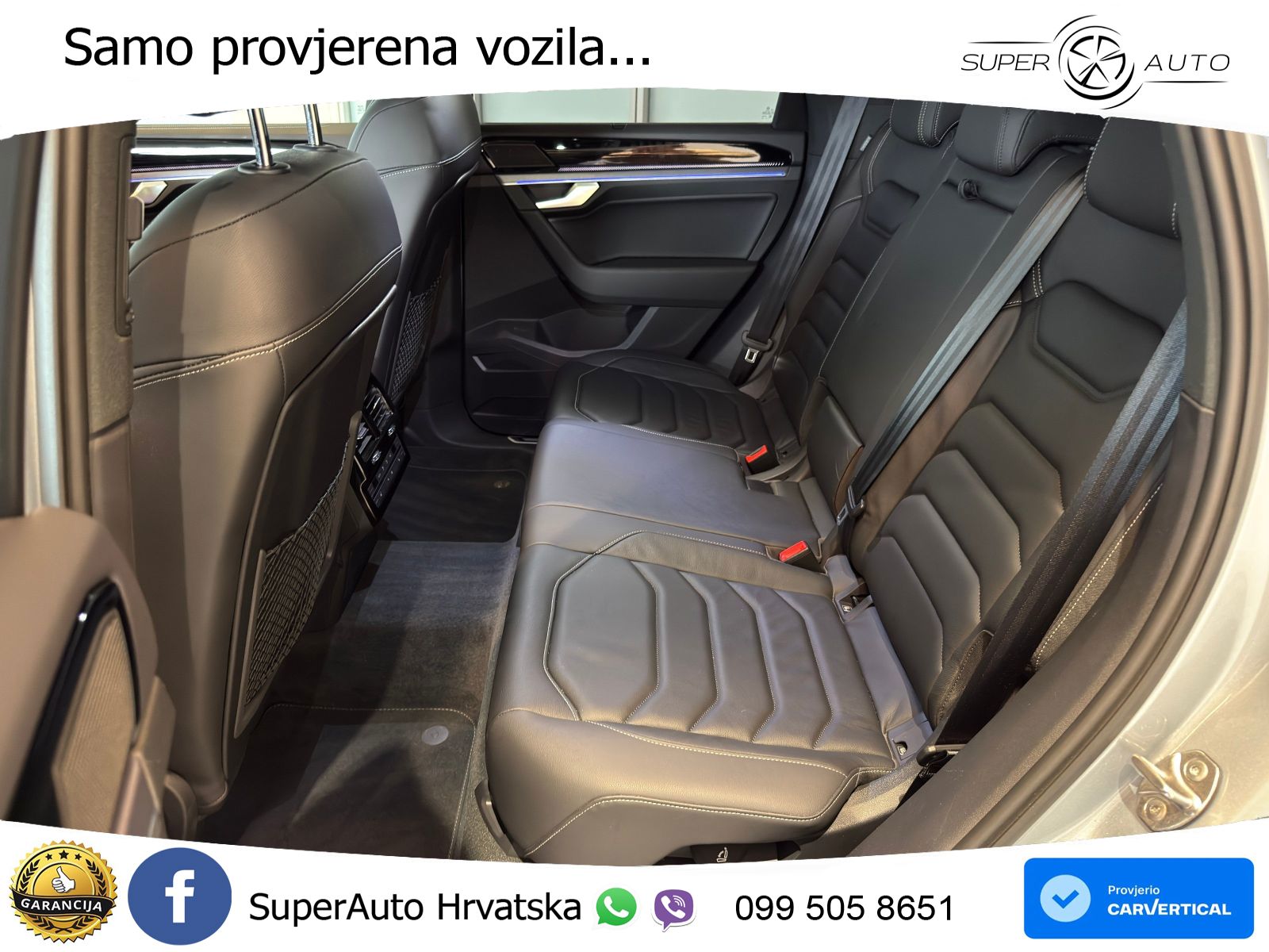 Volkswagen Touareg 3.0 V6 TDI (286 KS) 4MOTION Tiptronic R-Line ZRAČNI+ACC+GR SJED+KAM+PANO