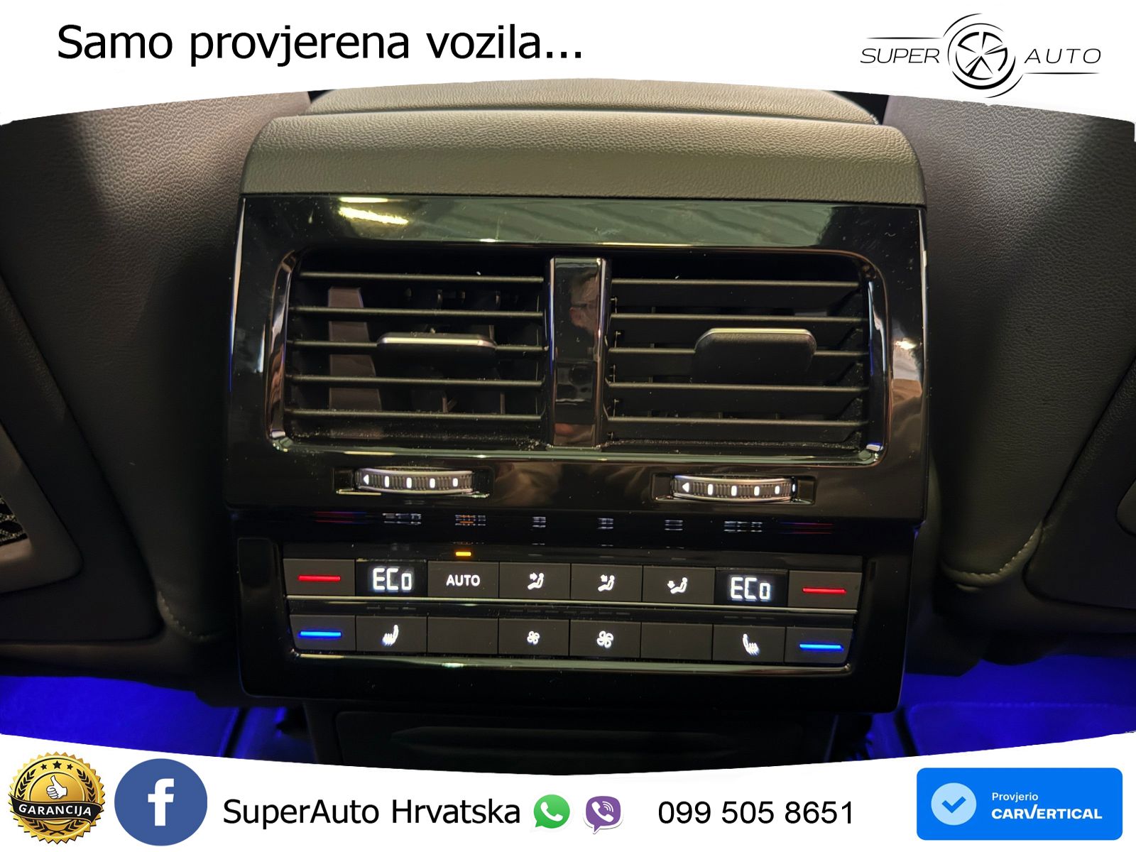 Volkswagen Touareg 3.0 V6 TDI (286 KS) 4MOTION Tiptronic R-Line ZRAČNI+ACC+GR SJED+KAM+PANO