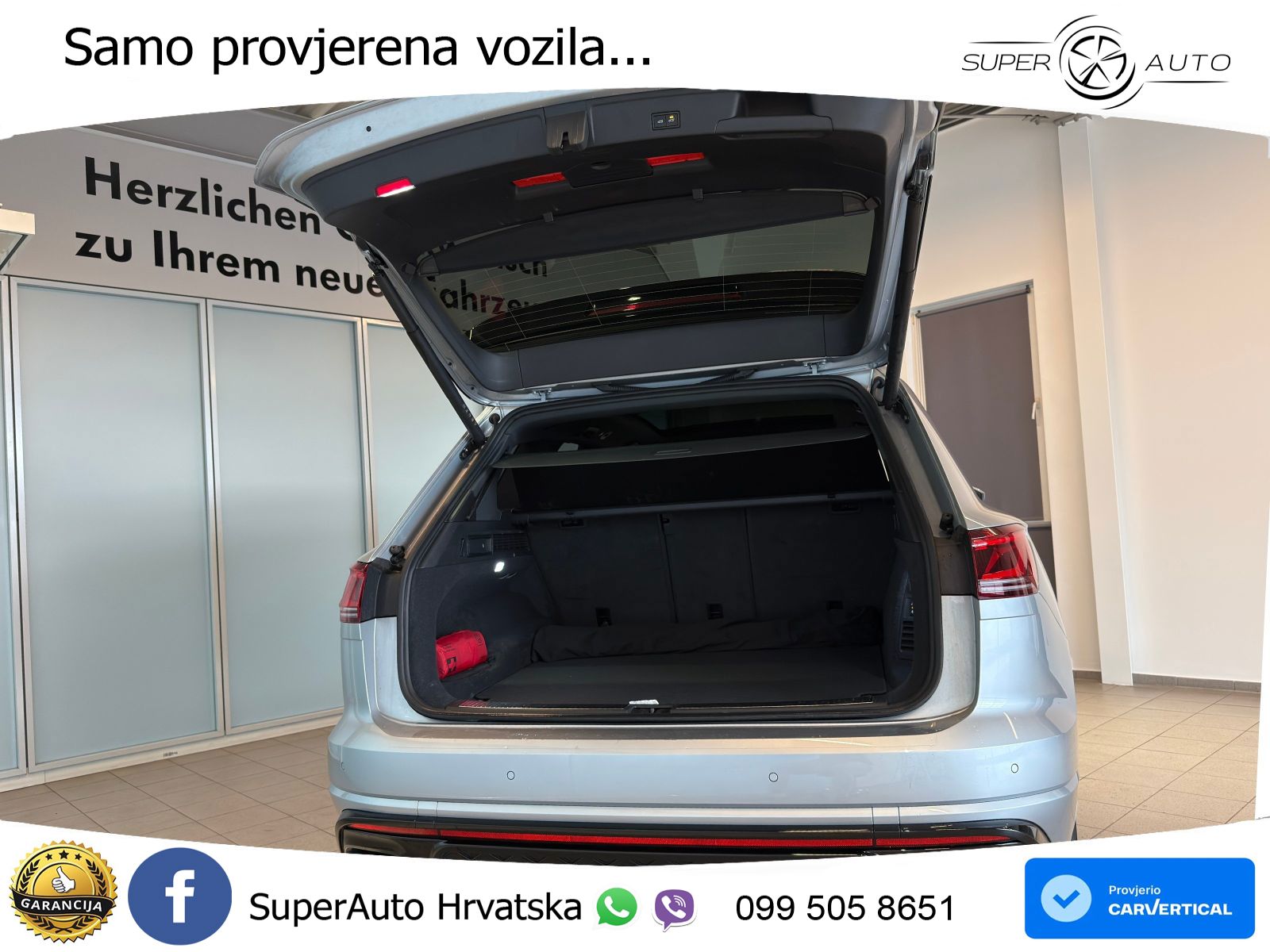 Volkswagen Touareg 3.0 V6 TDI (286 KS) 4MOTION Tiptronic R-Line ZRAČNI+ACC+GR SJED+KAM+PANO