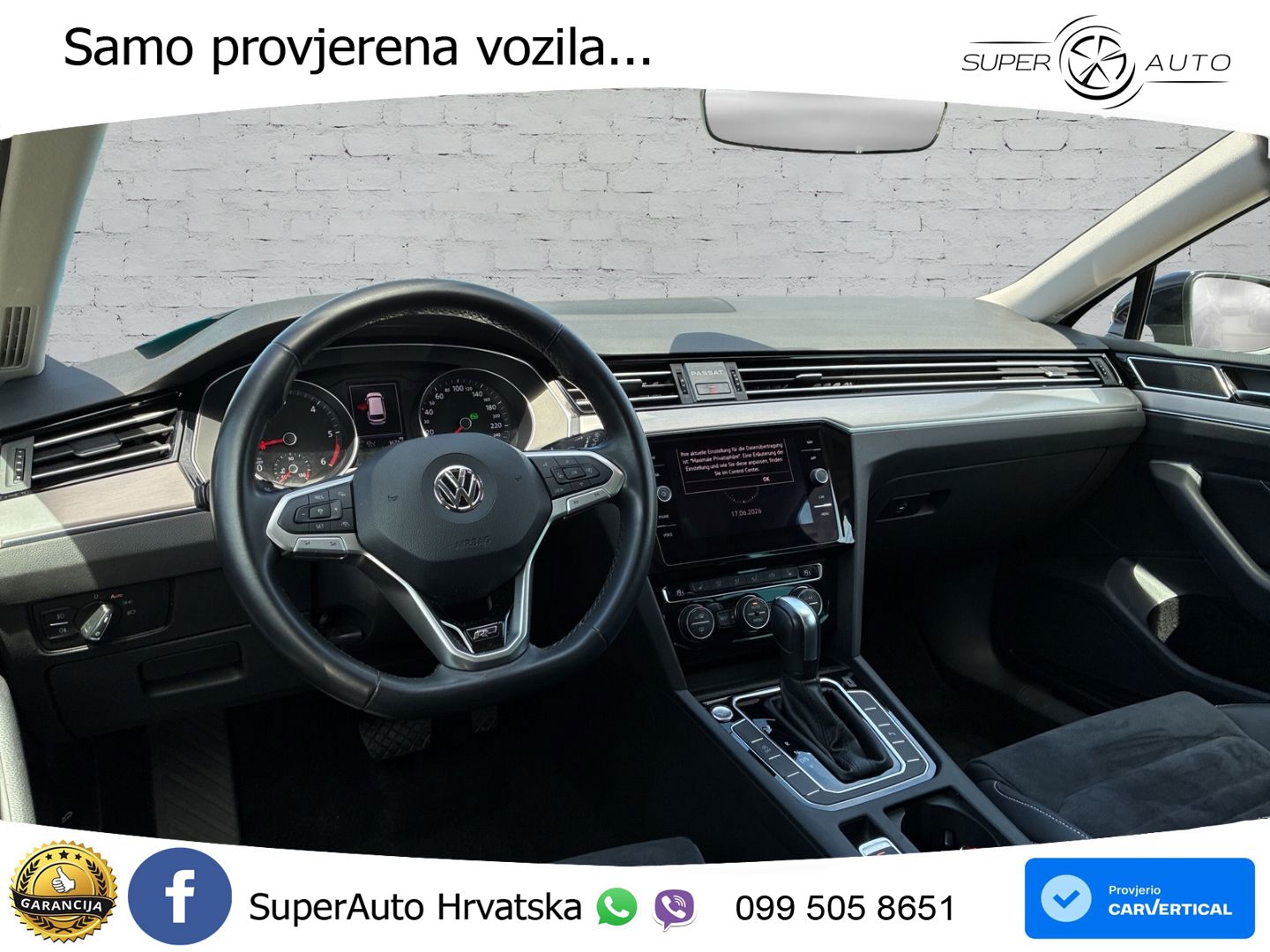 Volkswagen Passat Variant 2.0 TDI (190 KS) DSG R-Line LED+GR SJED+ACC