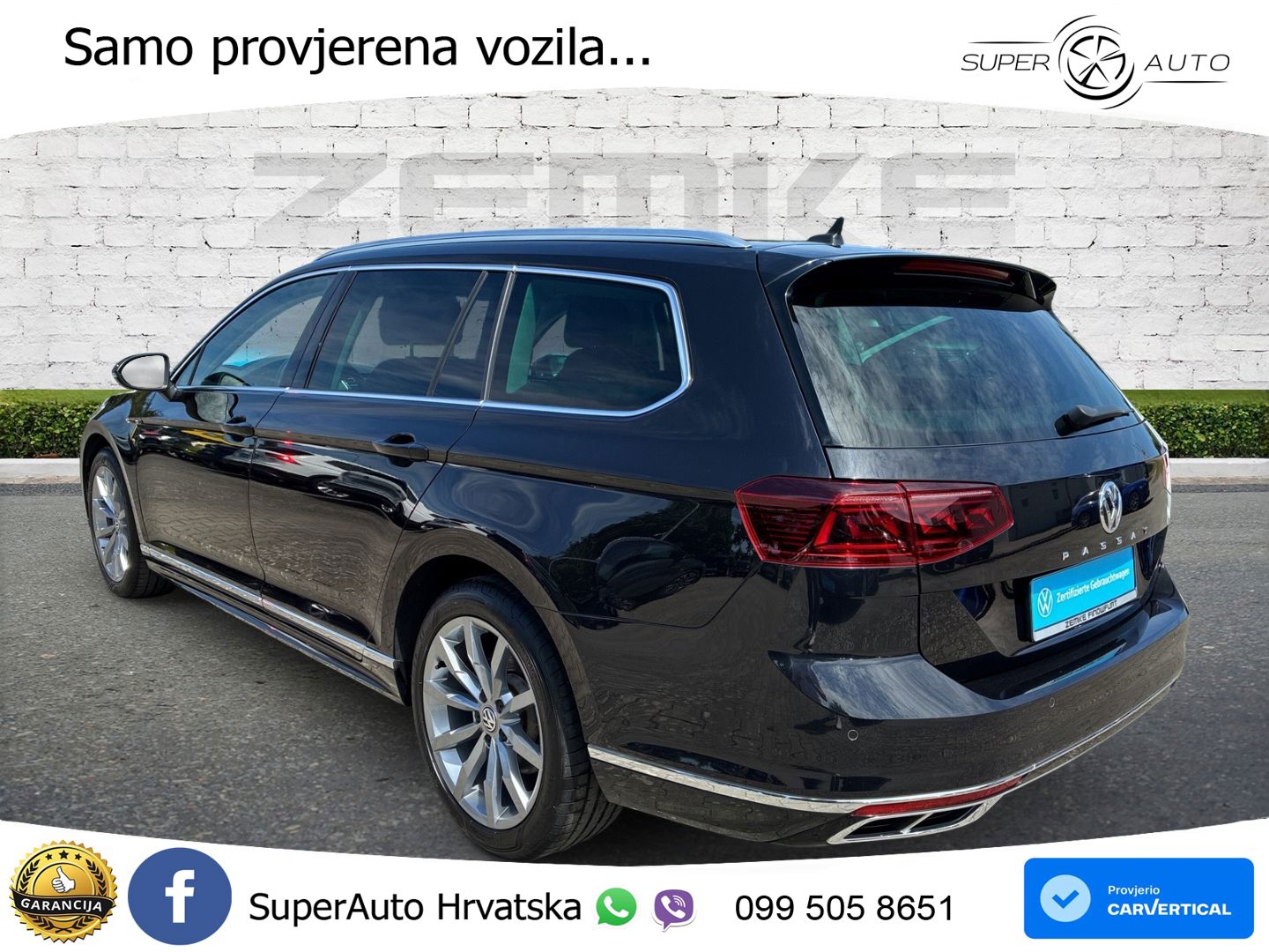 Volkswagen Passat Variant 2.0 TDI (190 KS) DSG R-Line LED+GR SJED+ACC