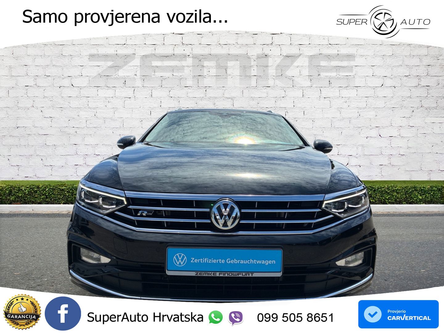 Volkswagen Passat Variant 2.0 TDI (190 KS) DSG R-Line LED+GR SJED+ACC