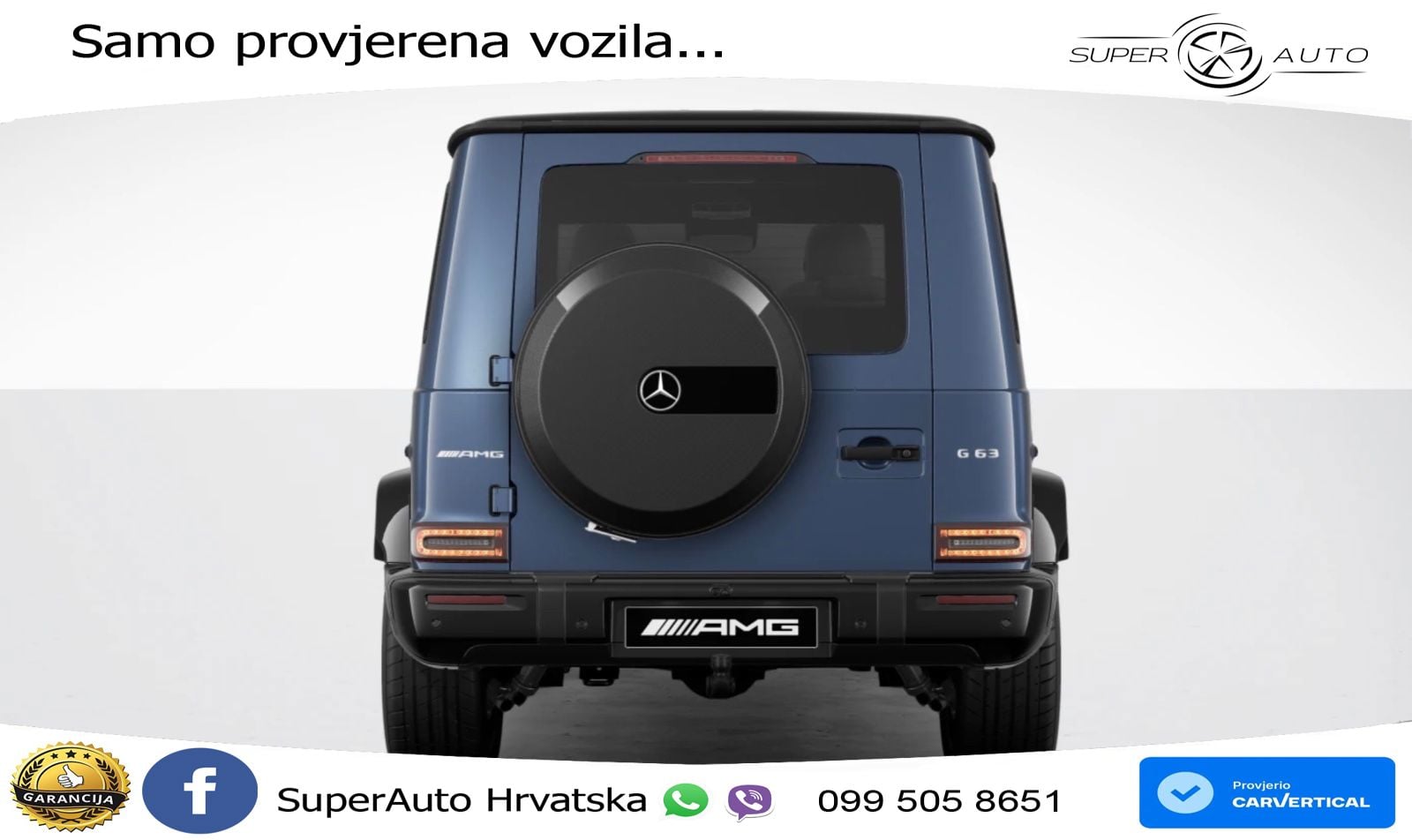 Mercedes AMG G 63 Long V8 (585 KS) 4MATIC 9G-TRONIC AMG SPEEDSHIFT TCT LED+GR SJED+ACC