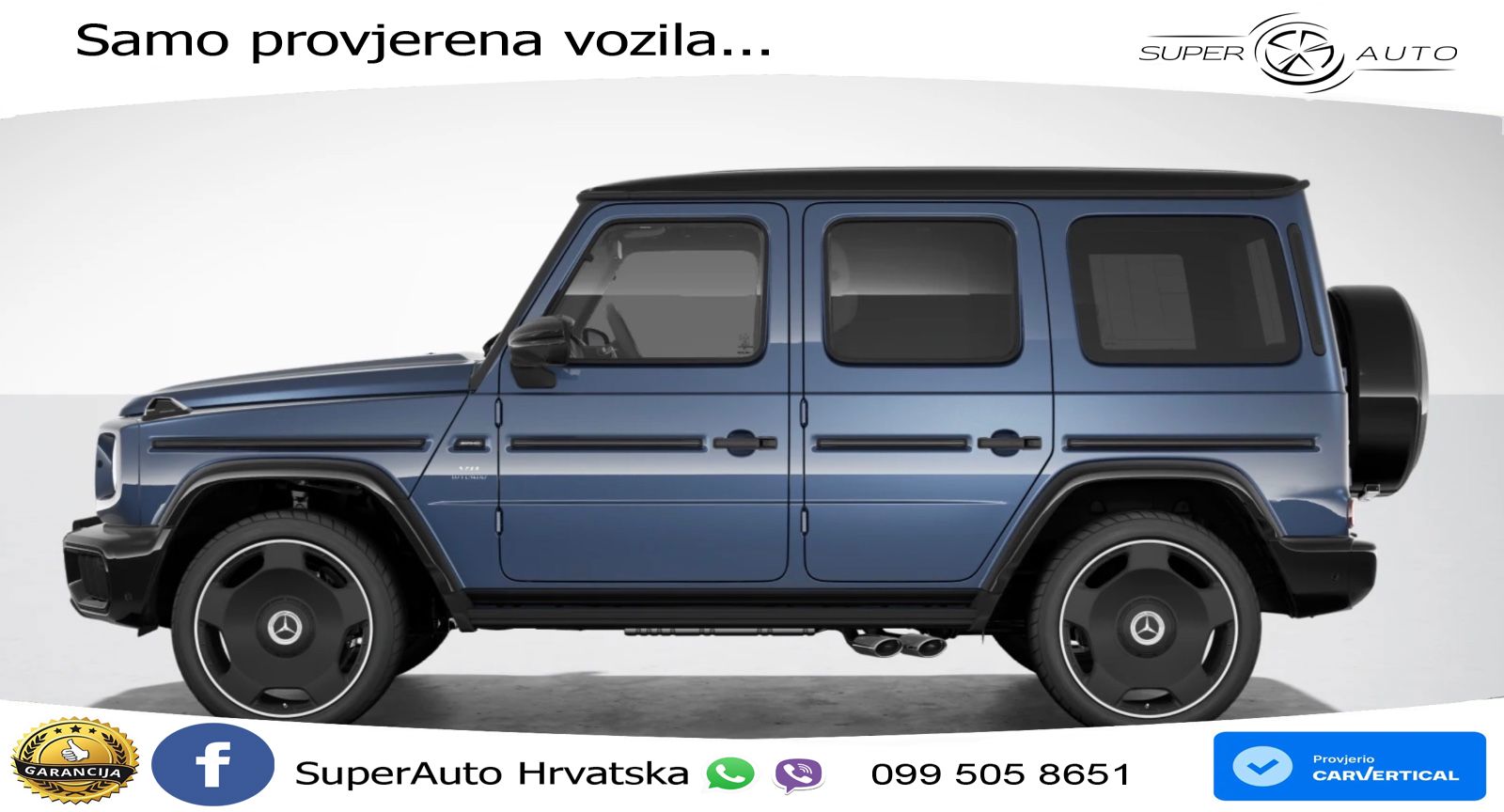 Mercedes AMG G 63 Long V8 (585 KS) 4MATIC 9G-TRONIC AMG SPEEDSHIFT TCT LED+GR SJED+ACC