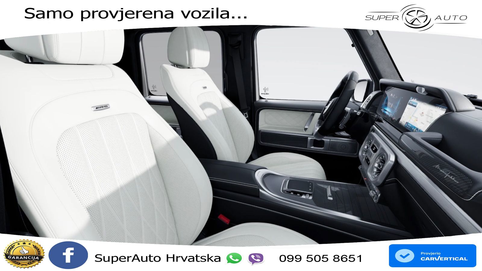 Mercedes AMG G 63 Long V8 (585 KS) 4MATIC 9G-TRONIC AMG SPEEDSHIFT TCT LED+GR SJED+ACC