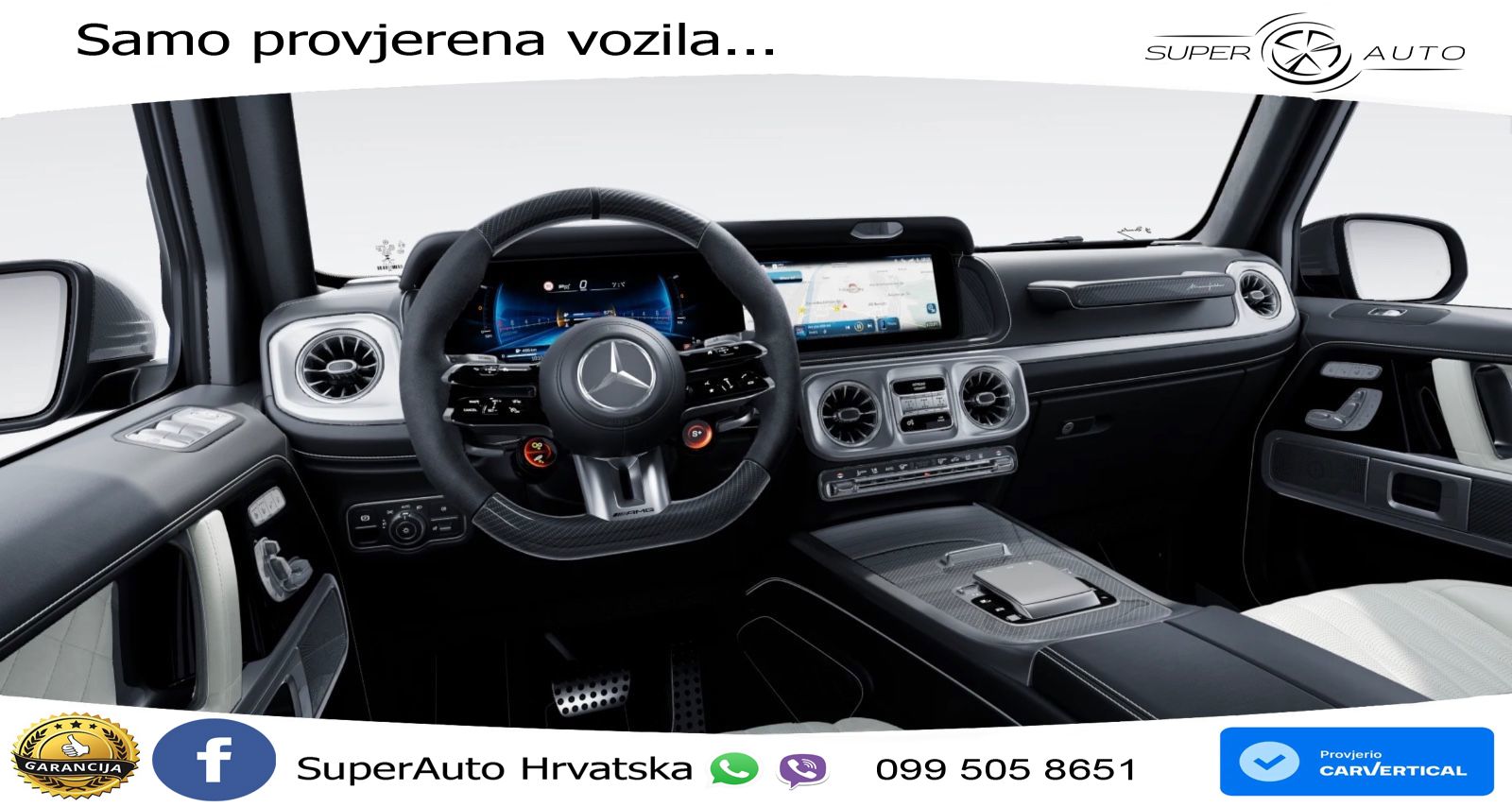 Mercedes AMG G 63 Long V8 (585 KS) 4MATIC 9G-TRONIC AMG SPEEDSHIFT TCT LED+GR SJED+ACC