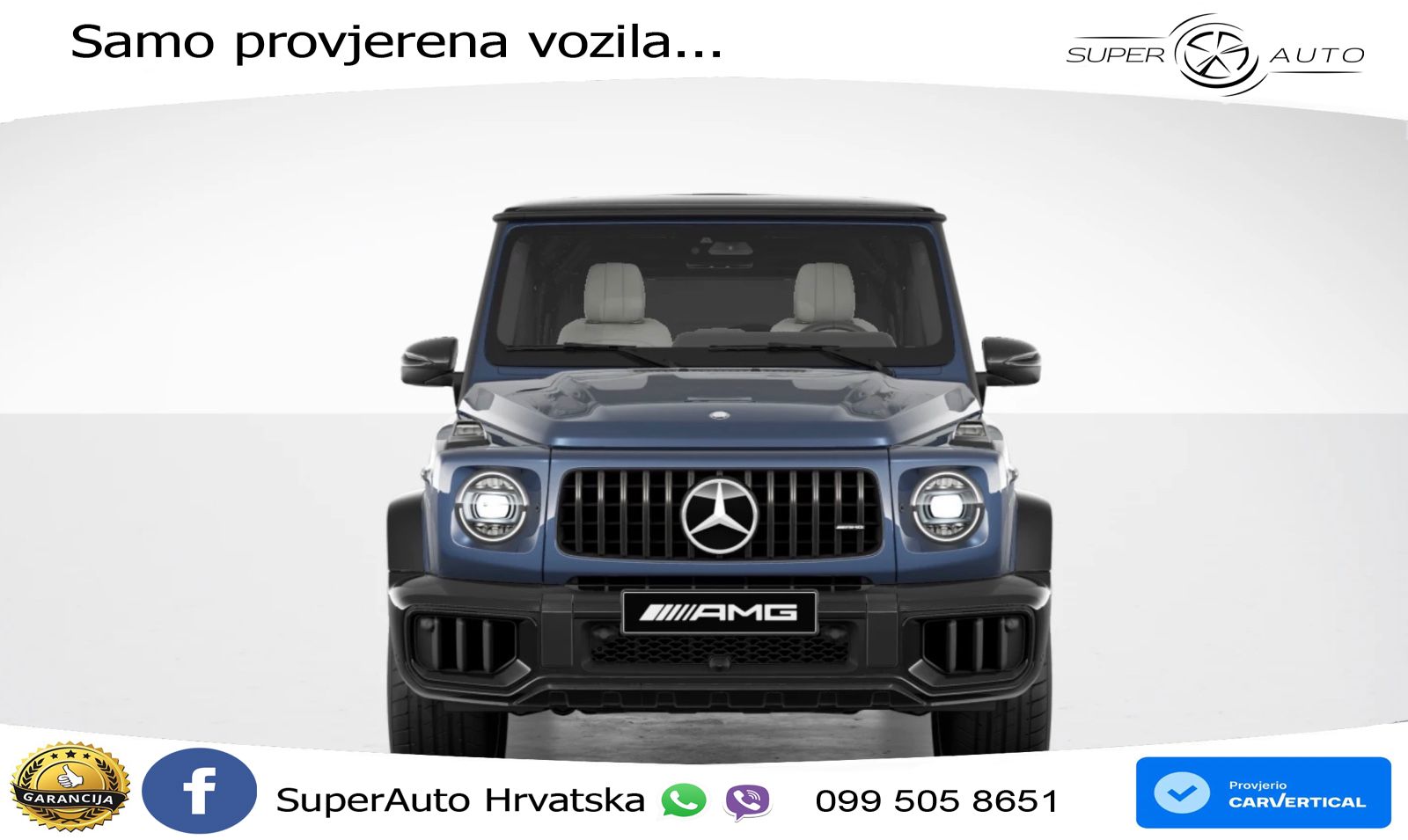 Mercedes AMG G 63 Long V8 (585 KS) 4MATIC 9G-TRONIC AMG SPEEDSHIFT TCT LED+GR SJED+ACC