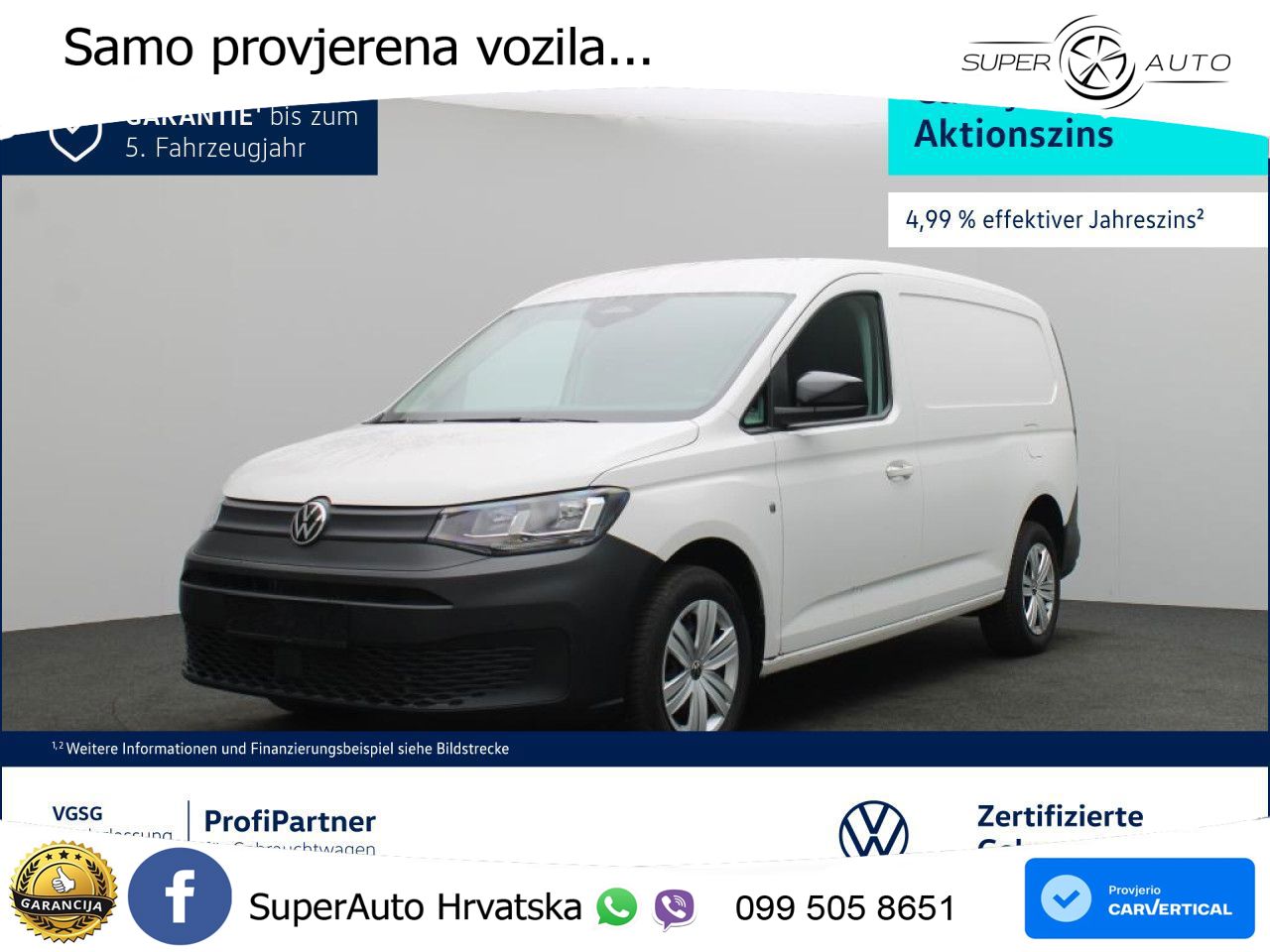 Volkswagen Caddy Maxi Cargo Sitzheizung Kamera Klima ZV 122 KS