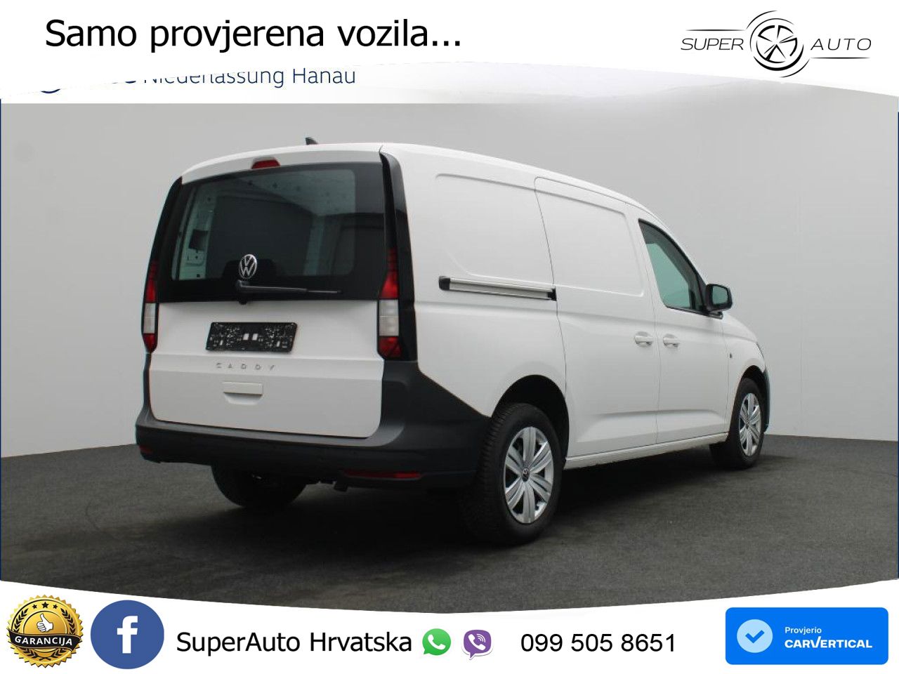 Volkswagen Caddy Maxi Cargo Sitzheizung Kamera Klima ZV 122 KS