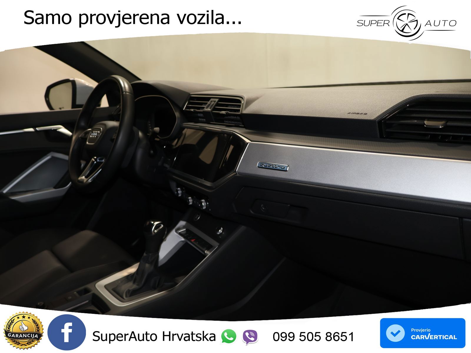 Audi Q3 II Sportback 40 TFSI (190 KS) quattro S tronic S line LED+GR SJED+ACC