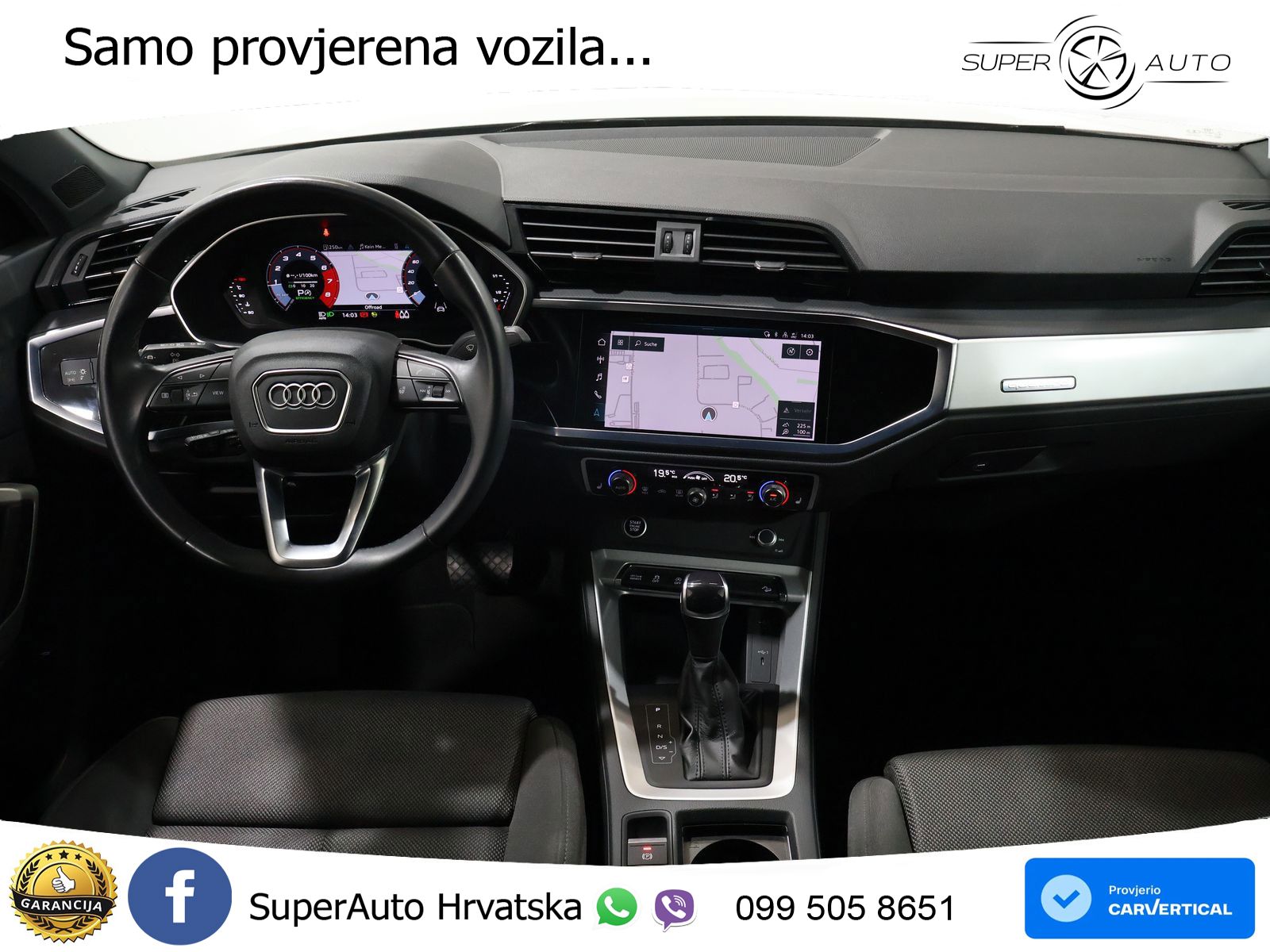 Audi Q3 II Sportback 40 TFSI (190 KS) quattro S tronic S line LED+GR SJED+ACC