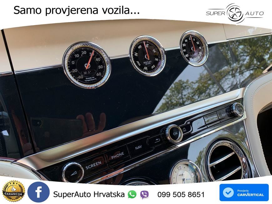 Bentley Continental GTC IV 4.0 V8 TFSi (782 KS) AWD DCT LED+GR SJED+ACC