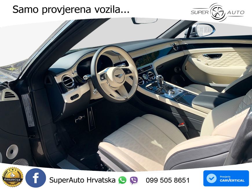 Bentley Continental GTC IV 4.0 V8 TFSi (782 KS) AWD DCT LED+GR SJED+ACC