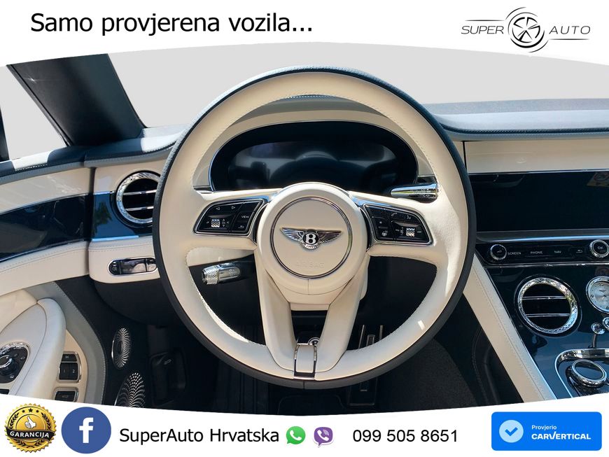 Bentley Continental GTC IV 4.0 V8 TFSi (782 KS) AWD DCT LED+GR SJED+ACC