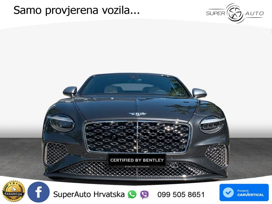 Bentley Continental GTC IV 4.0 V8 TFSi (782 KS) AWD DCT LED+GR SJED+ACC