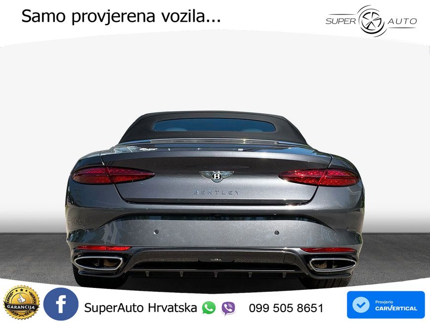 Bentley Continental GTC IV 4.0 V8 TFSi (782 KS) AWD DCT LED+GR SJED+ACC