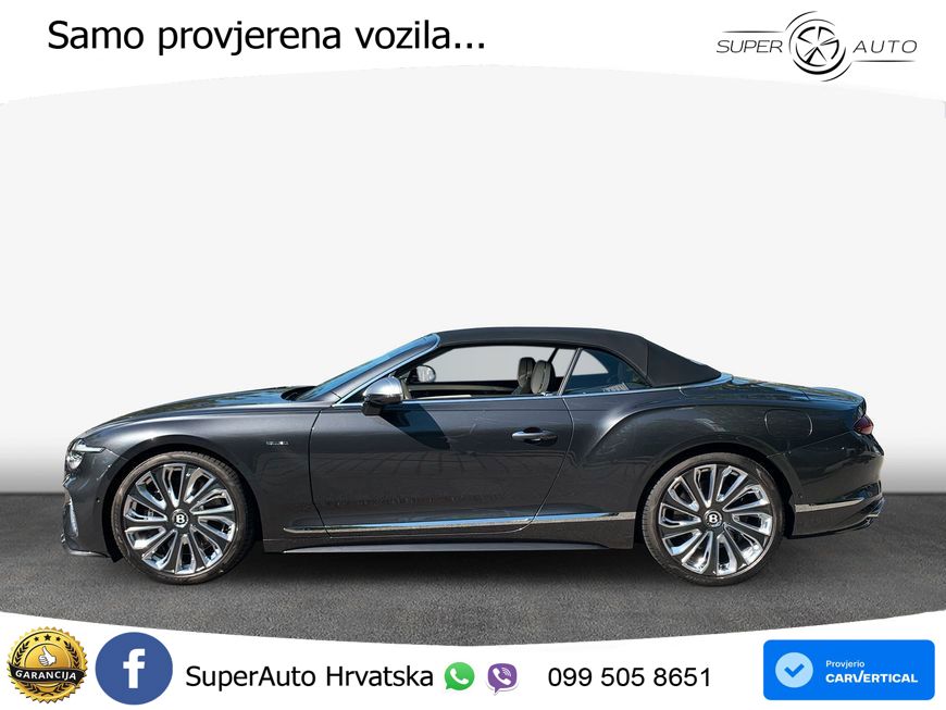 Bentley Continental GTC IV 4.0 V8 TFSi (782 KS) AWD DCT LED+GR SJED+ACC
