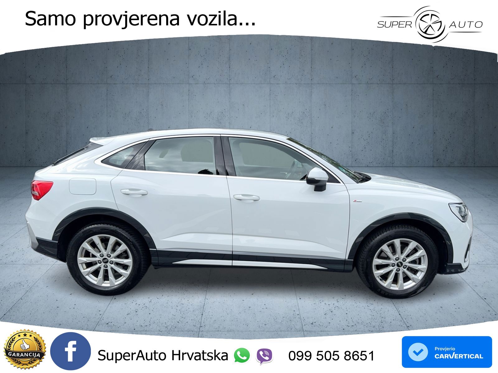 Audi Q3 II Sportback 40 TFSI (190 KS) quattro S tronic S line LED+GR SJED+ACC