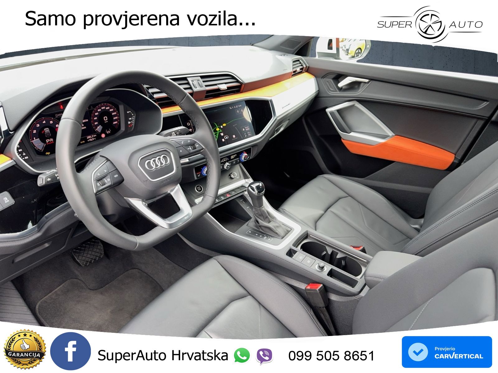 Audi Q3 II Sportback 40 TFSI (190 KS) quattro S tronic S line LED+GR SJED+ACC