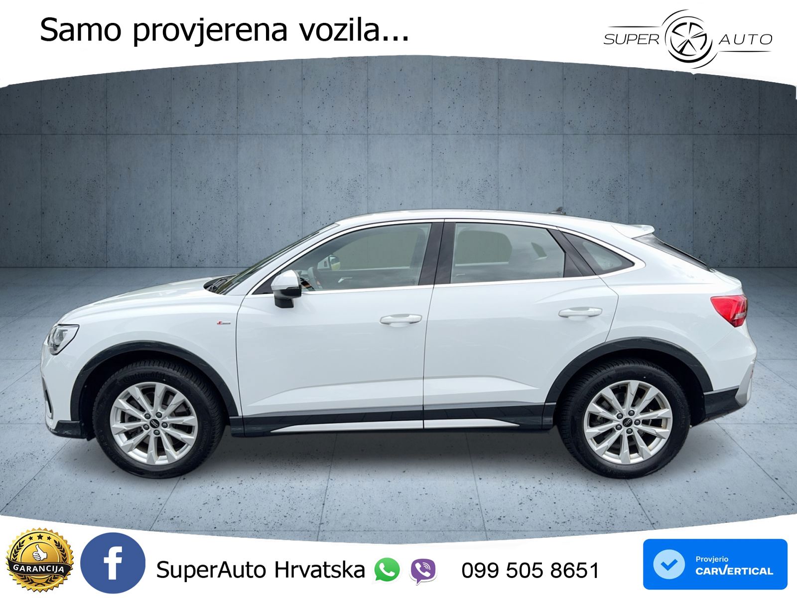 Audi Q3 II Sportback 40 TFSI (190 KS) quattro S tronic S line LED+GR SJED+ACC