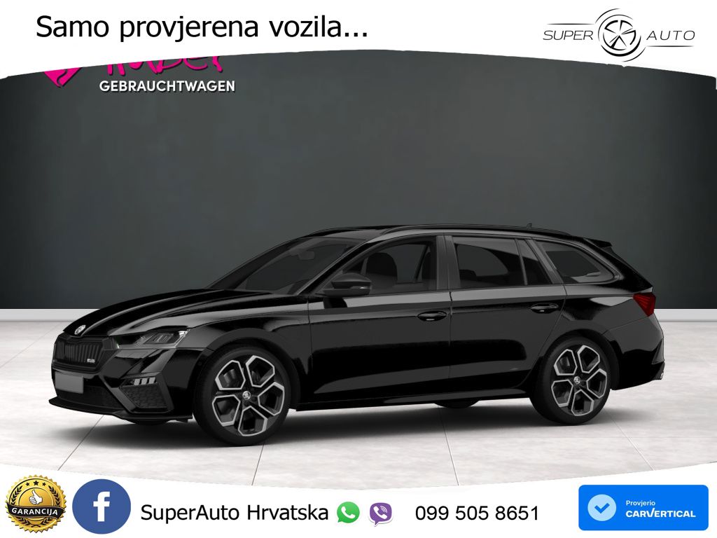 Škoda Octavia Combi RS 2.0 TSI (245 KS) DSG LED+GR SJED+ACC