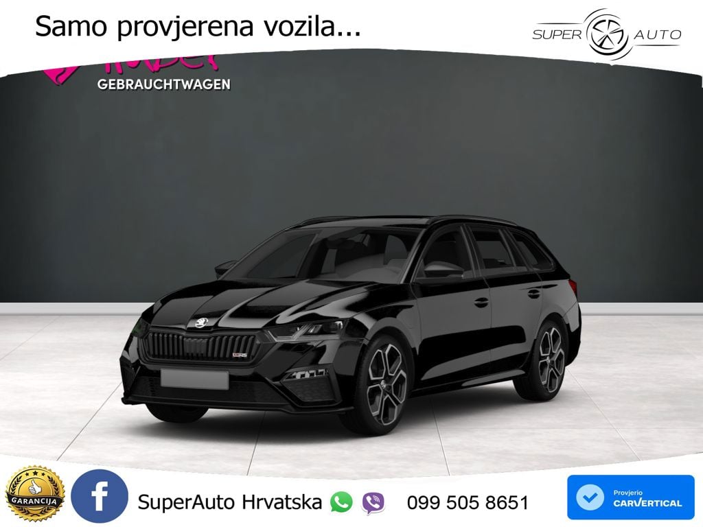Škoda Octavia Combi RS 2.0 TSI (245 KS) DSG LED+GR SJED+ACC
