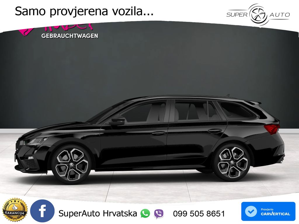 Škoda Octavia Combi RS 2.0 TSI (245 KS) DSG LED+GR SJED+ACC