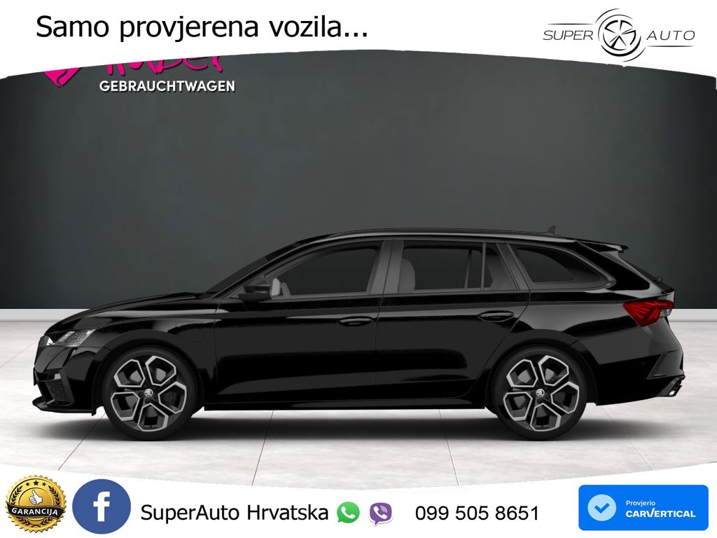 Škoda Octavia Combi RS 2.0 TSI (245 KS) DSG LED+GR SJED+ACC