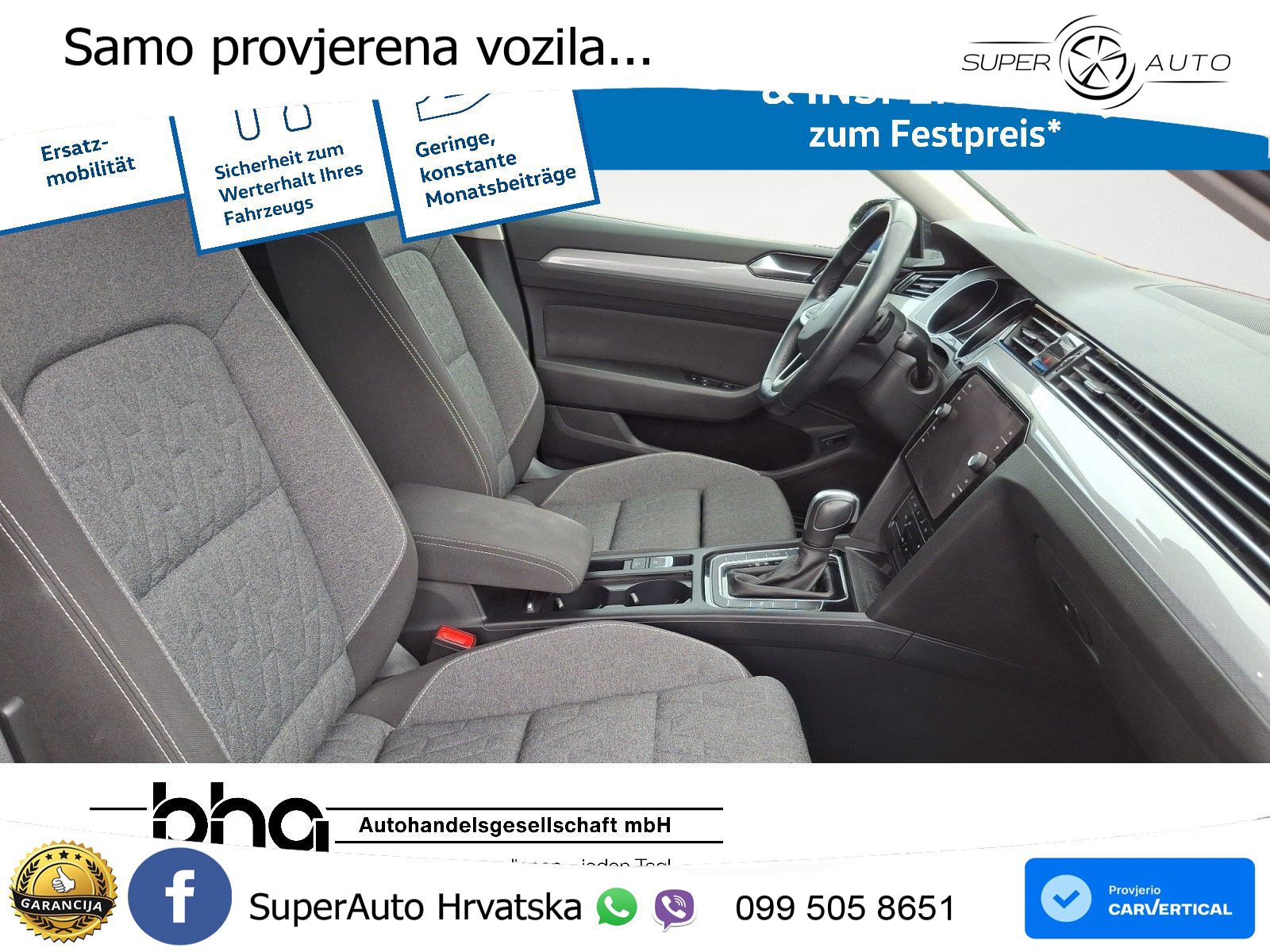 Volkswagen Passat Variant 1.5 TSI (150 KS) DSG ACT Business LED+GR SJED+ACC