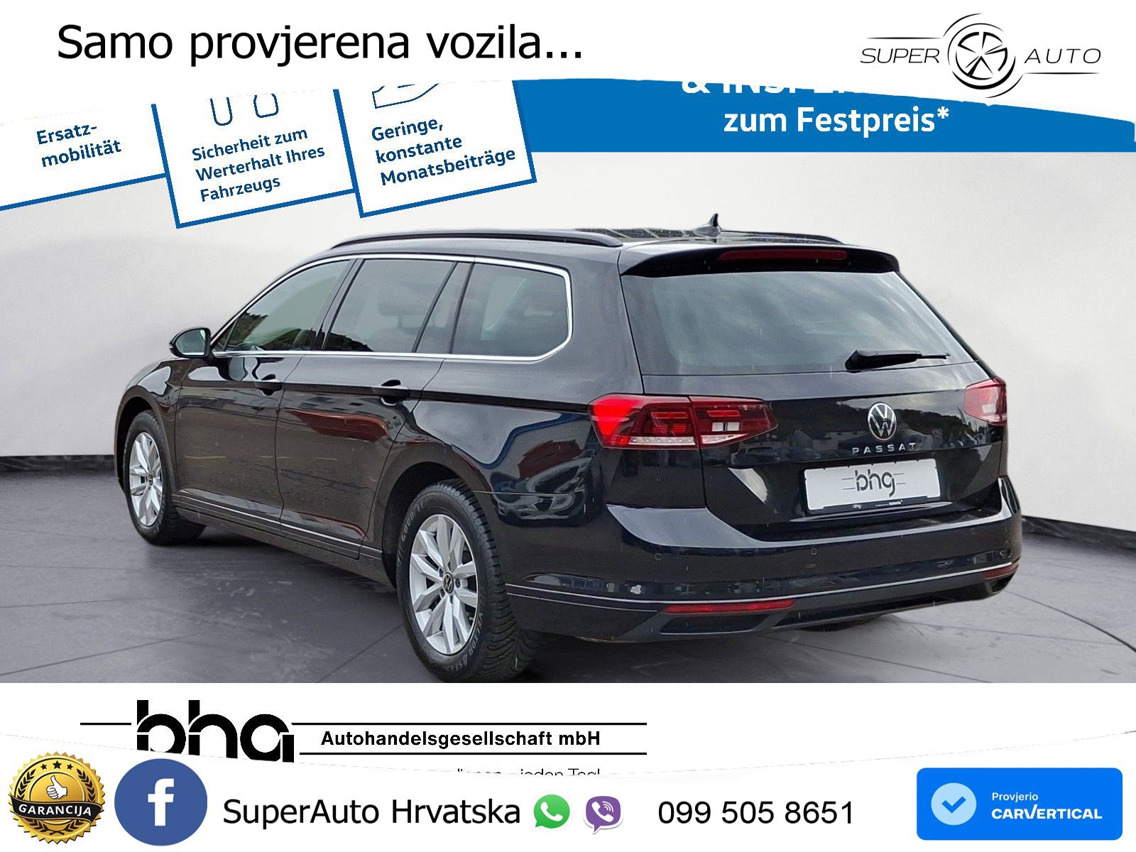 Volkswagen Passat Variant 1.5 TSI (150 KS) DSG ACT Business LED+GR SJED+ACC