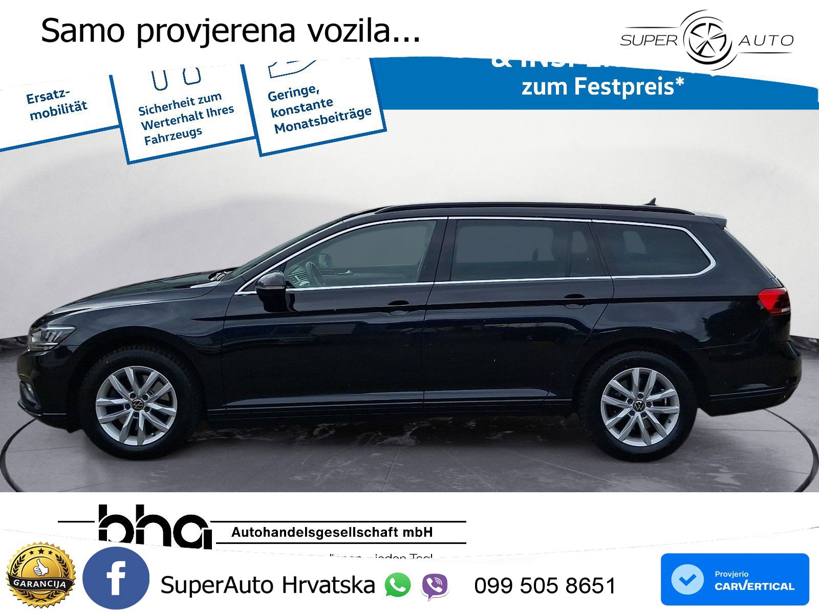 Volkswagen Passat Variant 1.5 TSI (150 KS) DSG ACT Business LED+GR SJED+ACC