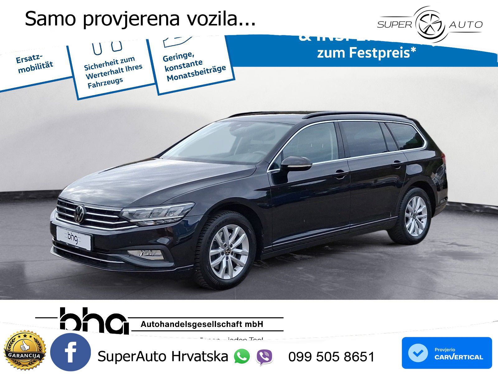 Volkswagen Passat Variant 1.5 TSI (150 KS) DSG ACT Business LED+GR SJED+ACC