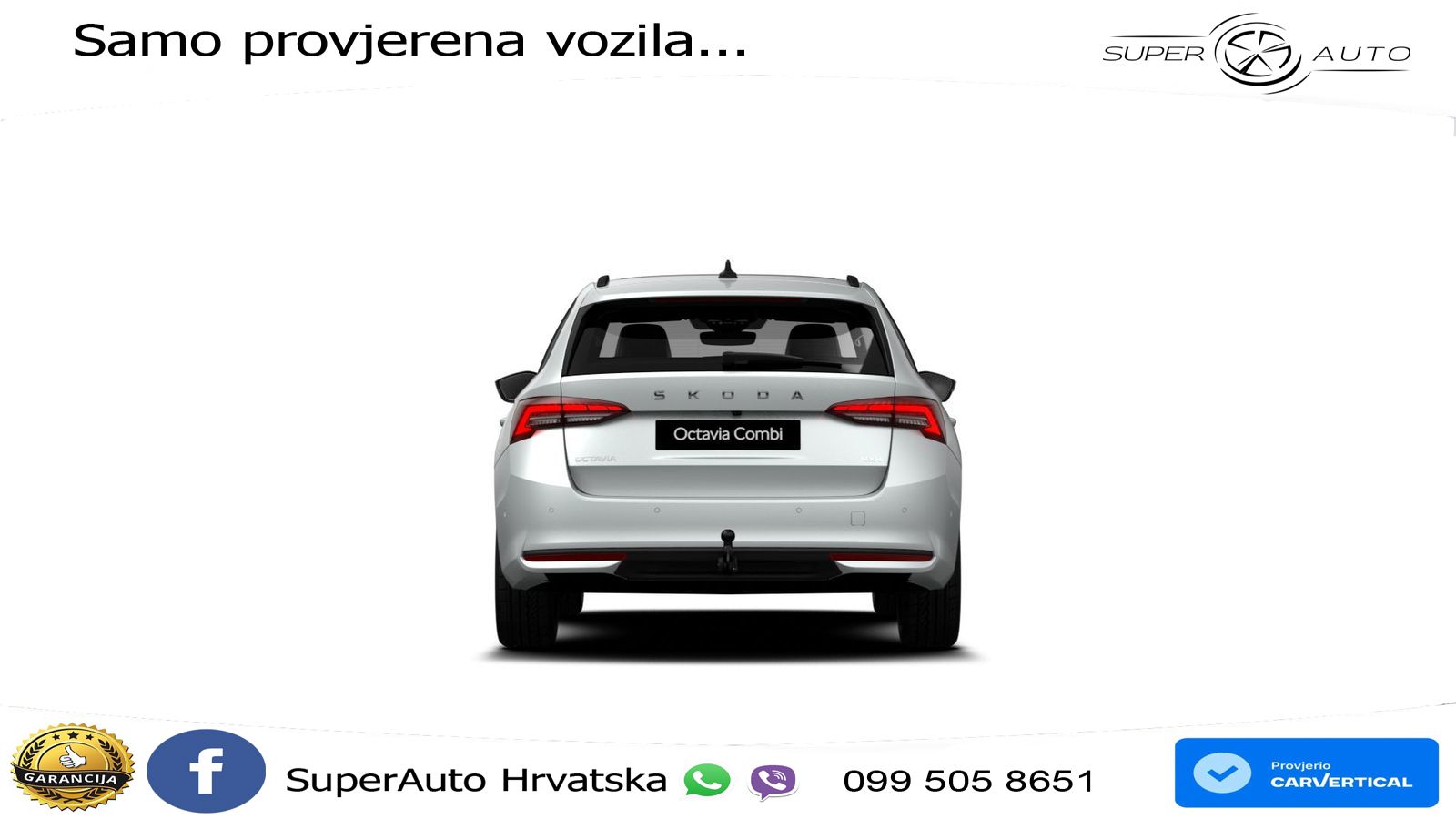 Škoda Octavia Combi 2.0 TSI (204 KS) 4x4 DSG Selection LED+GR SJED+ACC
