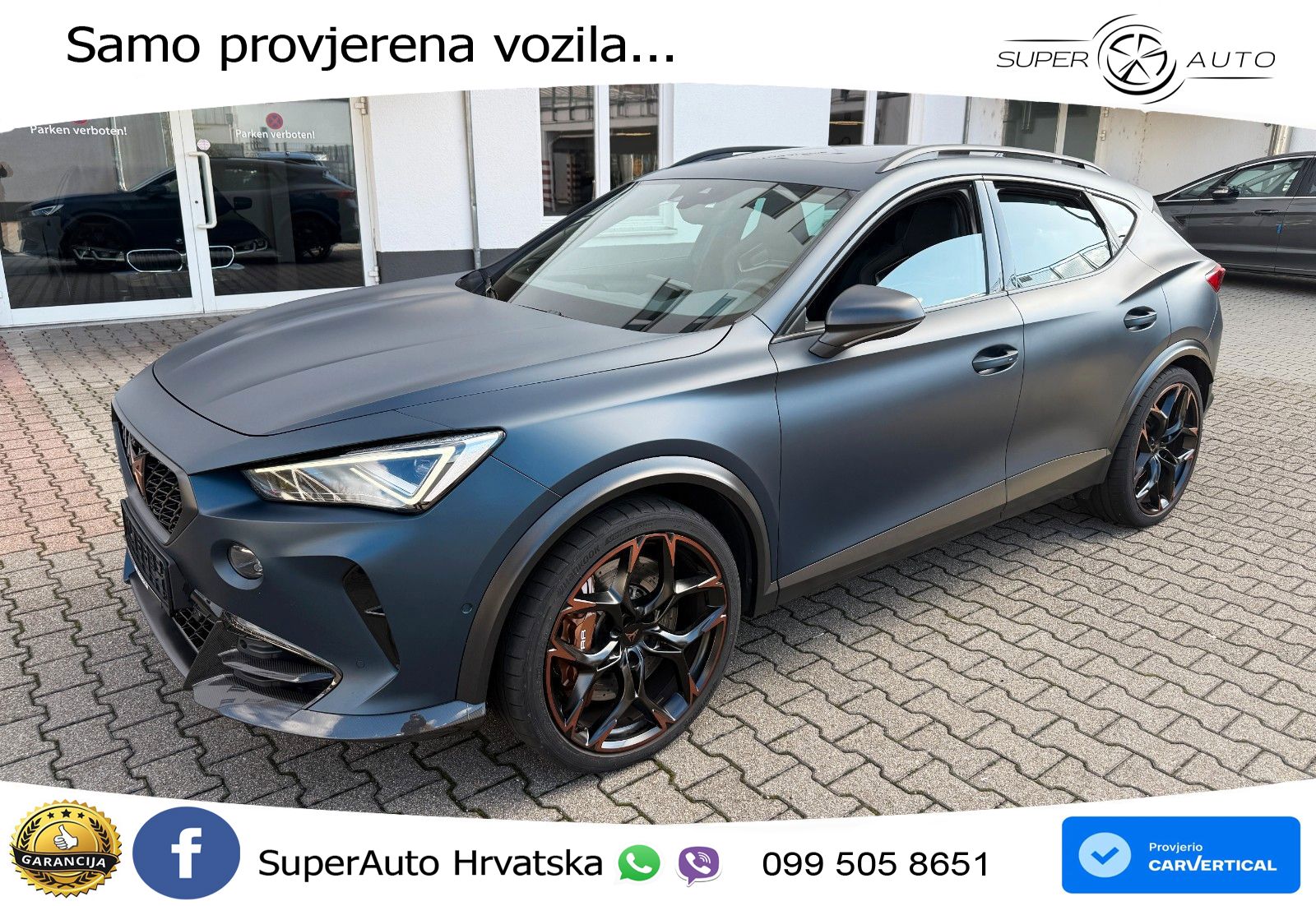 Cupra Formentor VZ5 2.5 TSI (390 KS) 4Drive DSG LED+GR SJED+ACC