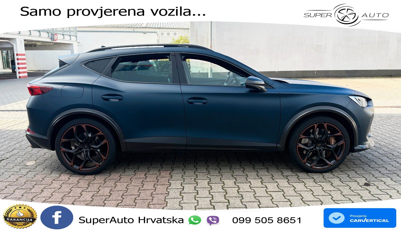 Cupra Formentor VZ5 2.5 TSI (390 KS) 4Drive DSG LED+GR SJED+ACC