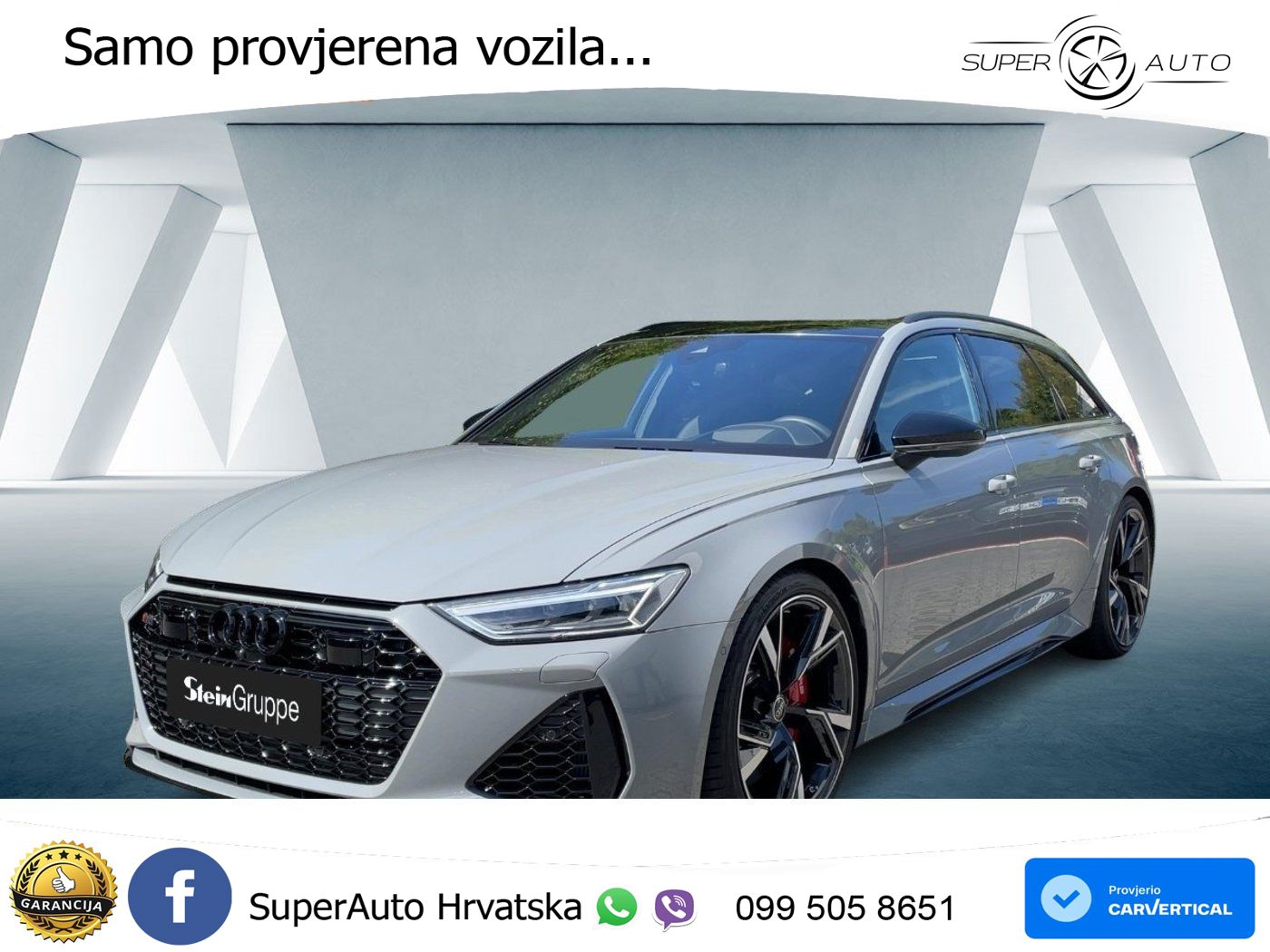 Audi RS6 Avant 4.0 TFSI V8 (600 KS) quattro Tiptronic LED+GR SJED+ACC